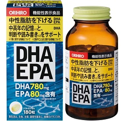 オリヒロ DHA・EPA180粒